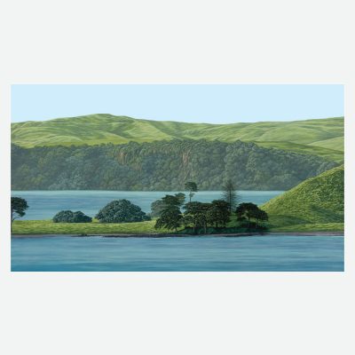 Motutapu and Browns Island landscape art - Holding Beauty