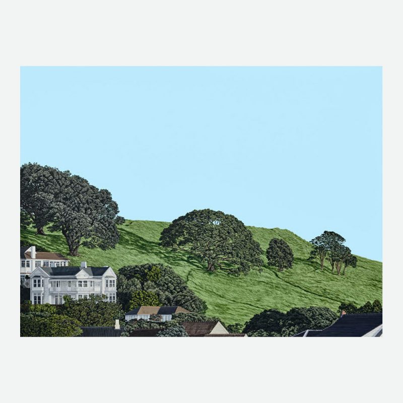 Mt Hobson landscape art - City on a Hill
