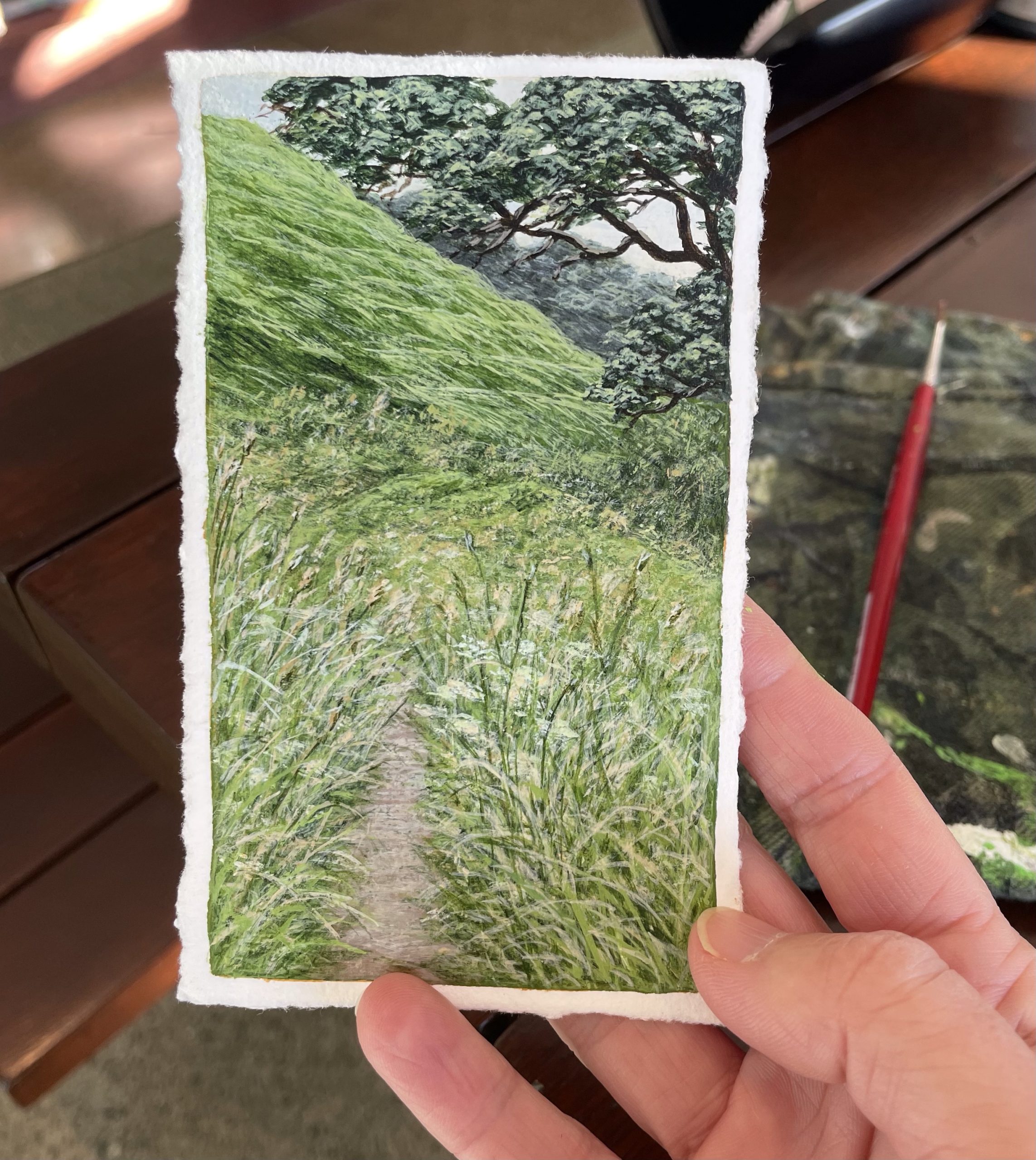 Memento #1 | Original Miniature Painting - Image 2