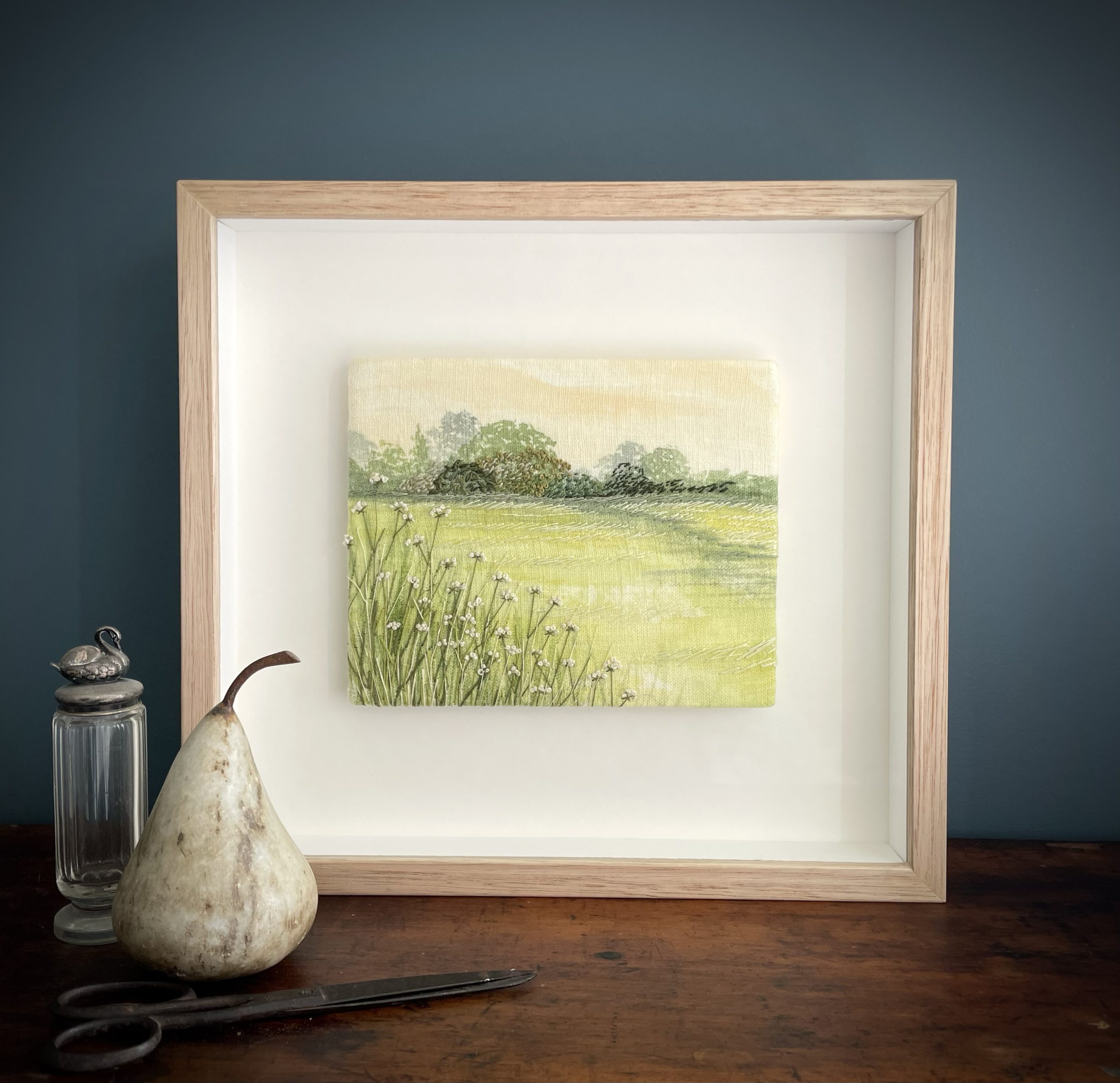 'Green Meadows' Limited Edition of 20 only | Stitched Painting Kit | Series 1 - Image 3