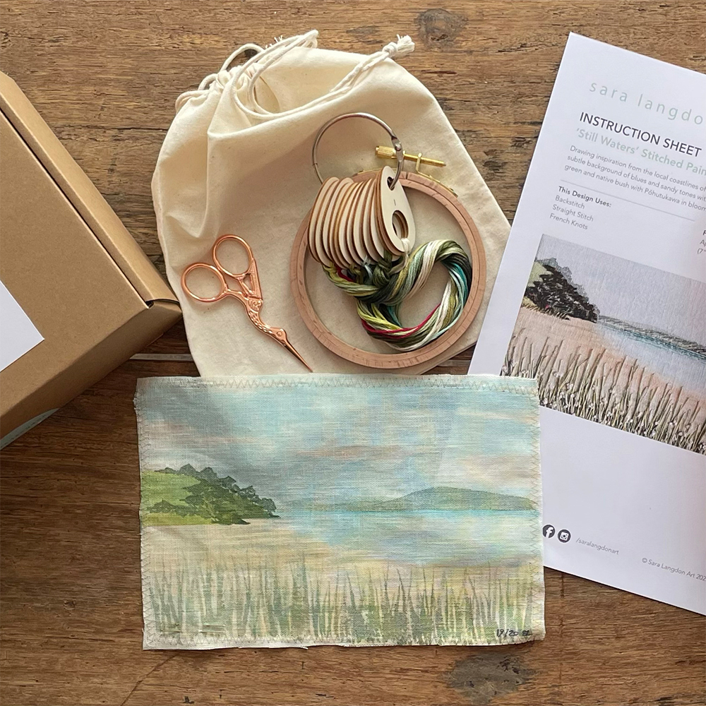 'Still Waters' Limited Edition of 20 only | Stitched Painting Kit | Series 1